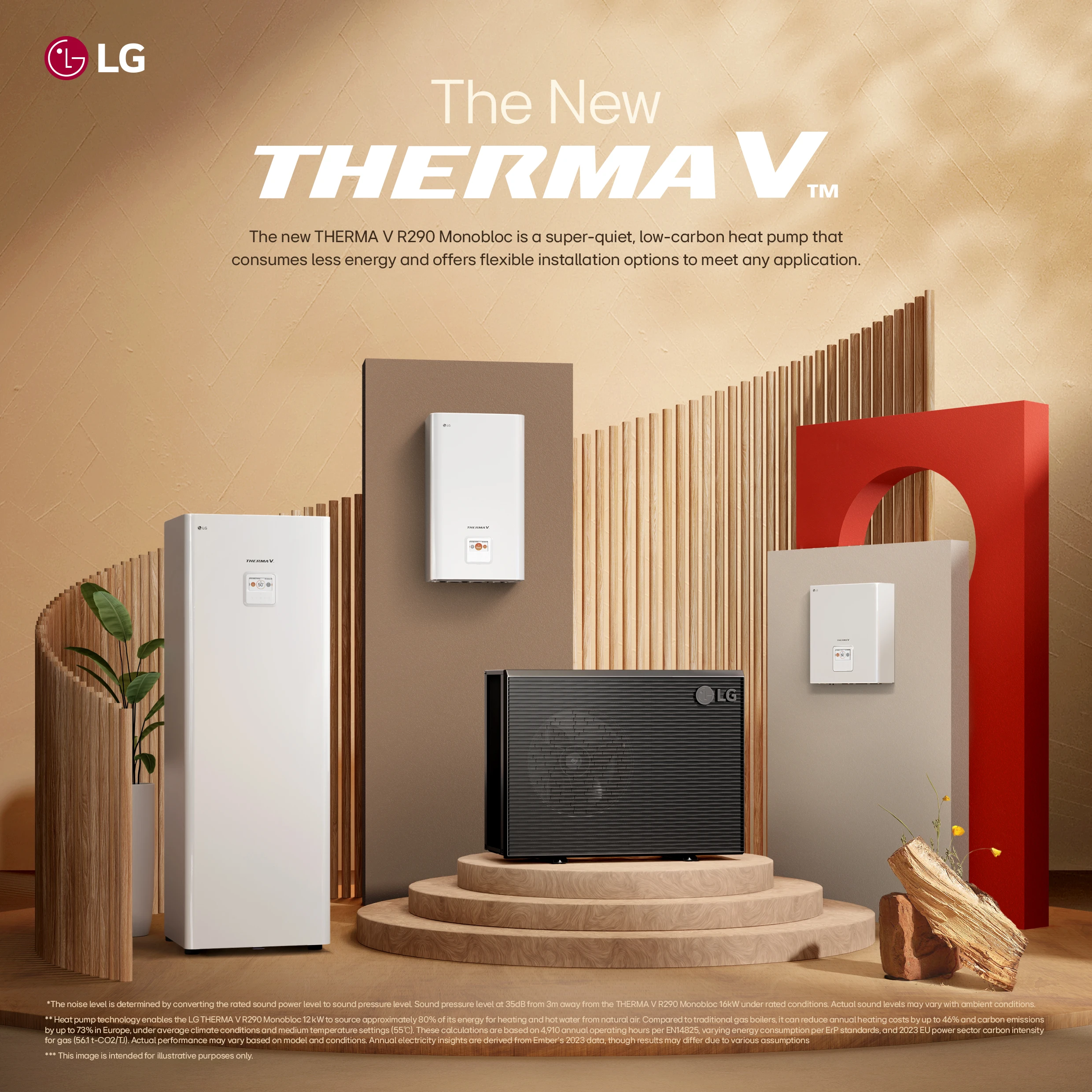 LG Therma V R290 Wärmepumpe – leise, effizient und exklusiv bei Heatonic erhältlich